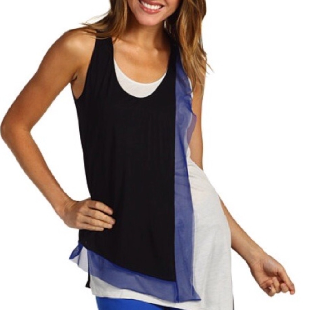 BCBG colorblock tank
